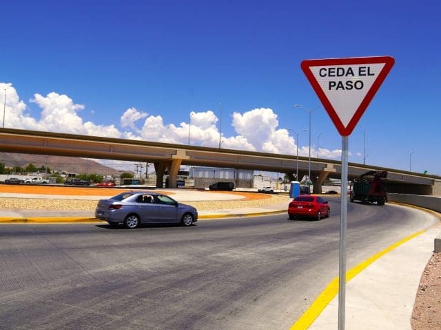 Queda abierta la glorieta del paso superior en Chihuahua-Aldama y Fuerza Aérea 