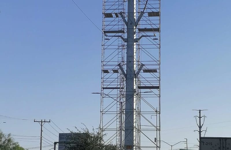 Trabajos colapsan circulación en Fuerza Aérea Mexicana y Juan Pablo II