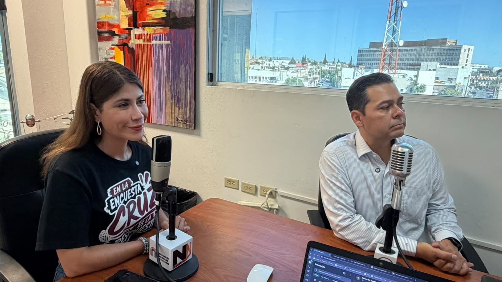 Sahir Rentería y Mayté Vargas