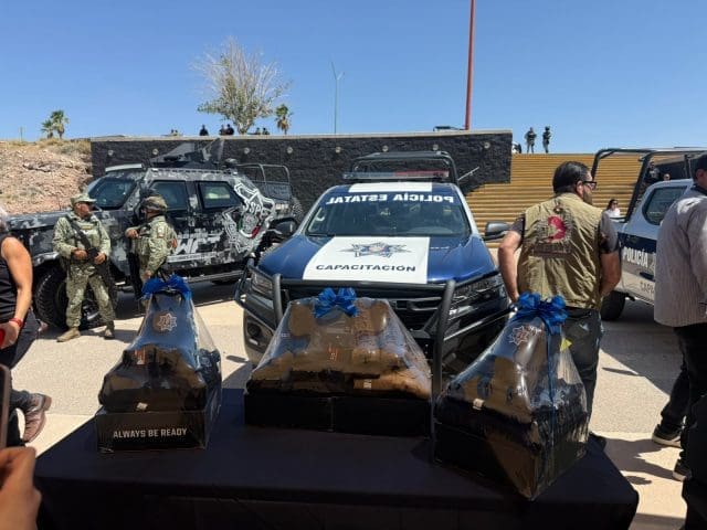 Entrega Maru equipamiento a Policías Estatales con inversión de más de 100 mdp