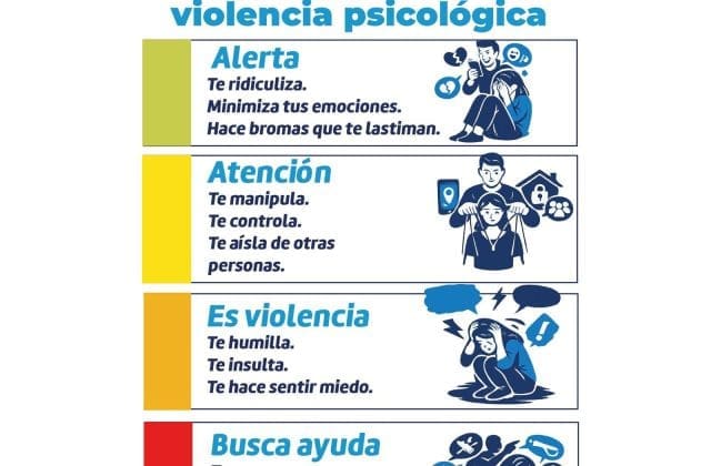 IMPAS invita a identificar señales de violencia y buscar apoyo psicológico