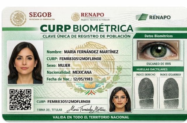 Chihuahua inicia programa piloto para el registro de la CURP Biométrica