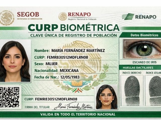 Chihuahua inicia programa piloto para el registro de la CURP Biométrica